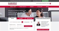 Desktop Screenshot of garant-immo.de